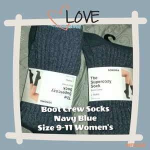 2 Pair🧦Navy Sockies for Women (4 Pair)